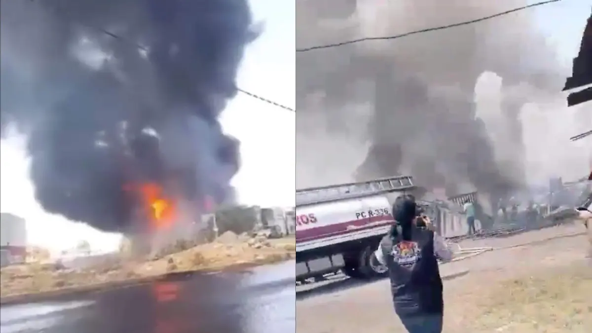 Incendio en Ecatepec